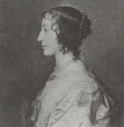 Anthony Van Dyck Queen Henrietta maria oil on canvas